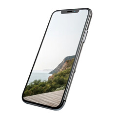 mobile phone with blank screen