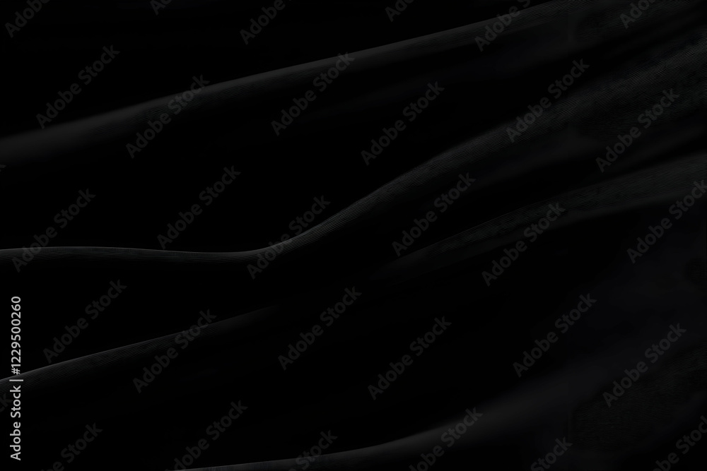 Aufkleber dark flowing fabric creates abstract background texture with subtle ripples