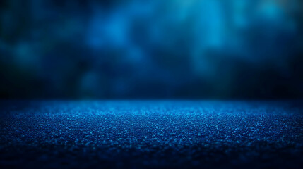 Dark Blue Glittering Surface with Abstract Blurred Background Creates a Mystical and Elegant Ambiance.