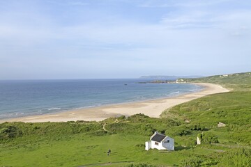 Whitepark Bay, County Antrim, Northern Ireland, Europe