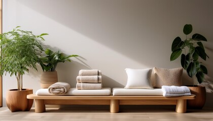 modern living room with sofa