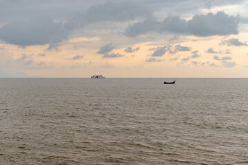 boat in the sea