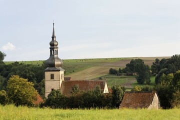 Hoechheim, Rhoen-Grabfeld, Franconia, Bavaria, Germany, Europe