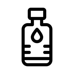 hydration goals line icon