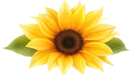 Obraz premium Bright sunflower with vibrant yellow petals.