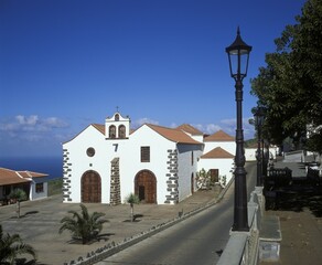 Santo Domingo de Garafía, church Ntra. Señora de la Luz, La Palma, Canary Islands