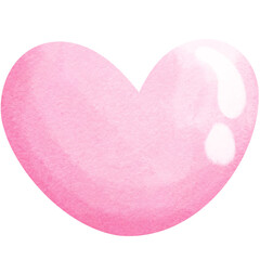 pink heart 