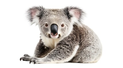 Fototapeta premium Koala isolated over white background