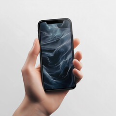 hand with phone