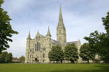 Obraz premium Salisbury Cathedral Salisbury Wiltshire England