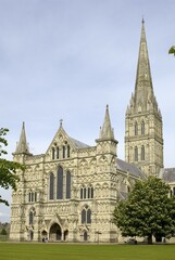Obraz premium Salisbury Cathedral Salisbury Wiltshire England