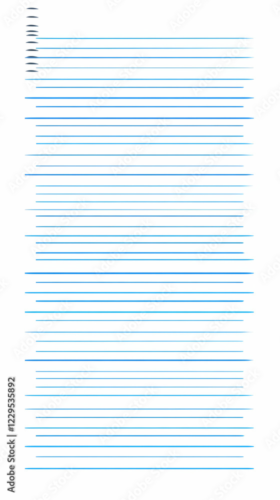 Poster blue horizontal lines abstract background creates a simple and modern design with subtle variations.