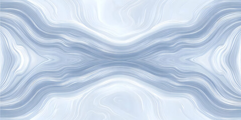 Obraz premium Abstract Background with Smooth Blue and White Wavy Lines Flowing Seamlessly, Creating a Serene and Elegant Design.
