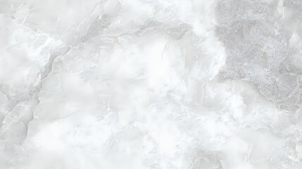 White marble texture background displays elegant veins and subtle gray accents beautifully.