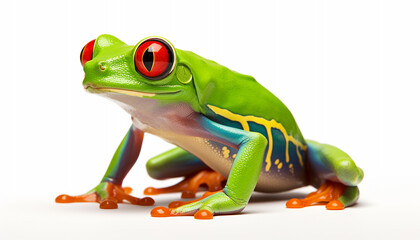 red eyed tree frog