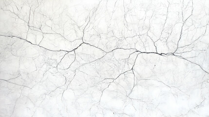 Fototapeta premium White Marble Texture Background Features Veins and Cracks, Creating a Natural and Elegant Design
