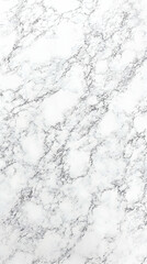 White Marble Texture Background Displays Natural Stone Pattern with Elegant Veins for Interior Design.
