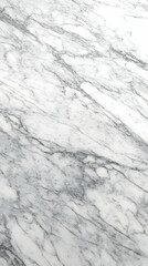 White Marble Texture Background Shows Elegant Stone Surface with Natural Veins in Polished Finish