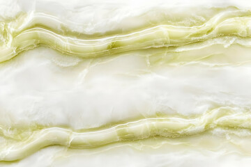 Obraz premium Light Green and White Onyx Marble Texture Creates a Smooth and Elegant Background