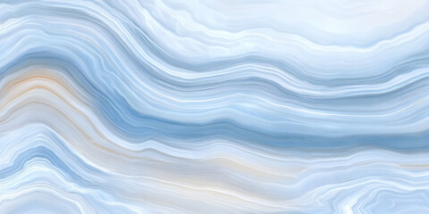 Obraz premium Abstract Blue and White Wavy Background Creates a Smooth, Serene, and Elegant Design