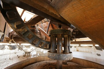 Gear in windmill , Antigua , Fuerteventura , Canary Islands