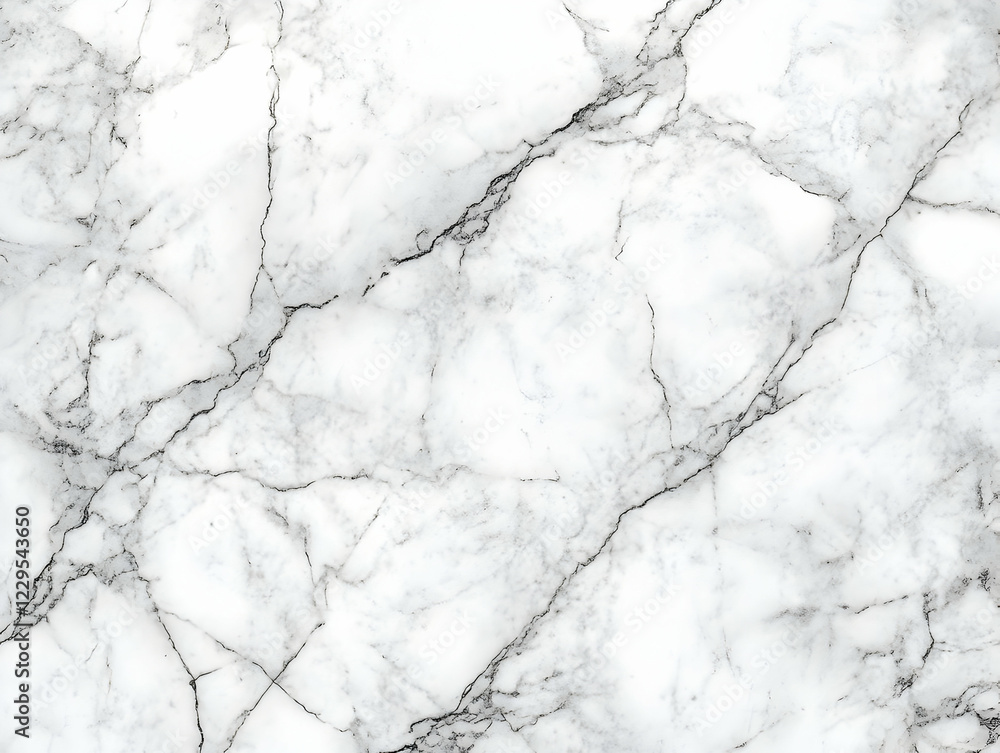 Poster white marble texture background shows elegant stone pattern for design projects.