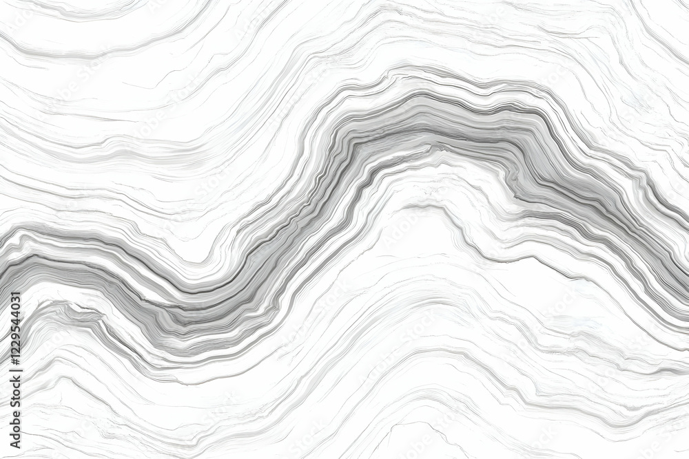 Poster abstract gray and white marble texture background creates a smooth wavy pattern with subtle veins