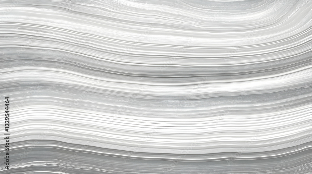 Poster abstract gray and white wavy lines background creates a smooth, flowing pattern.
