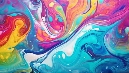 abstract colorful background with waves