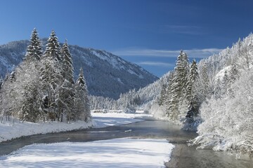 River Isar near Vorderriss - Lenggries - Upper Bavaria