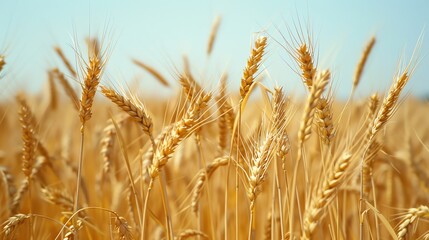 Fototapeta premium A field of wheat.