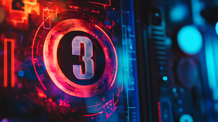 A close-up of a digital quiz screen showing a countdown timer and a tough question