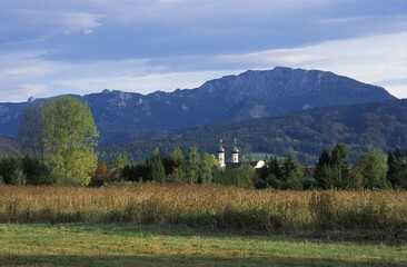 Monastery of Benediktbeuern in Bavaria - Germany