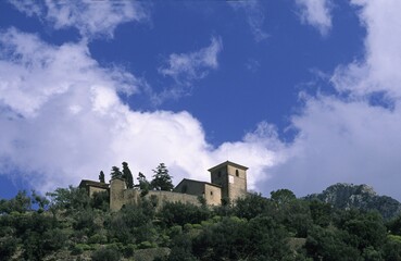 Mallorca Serra de Tramuntana Deiá - church Sant Joan Bautista