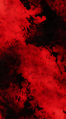 Abstract Red and Black Textured Background Creates a Dramatic and Intense Visual Design.