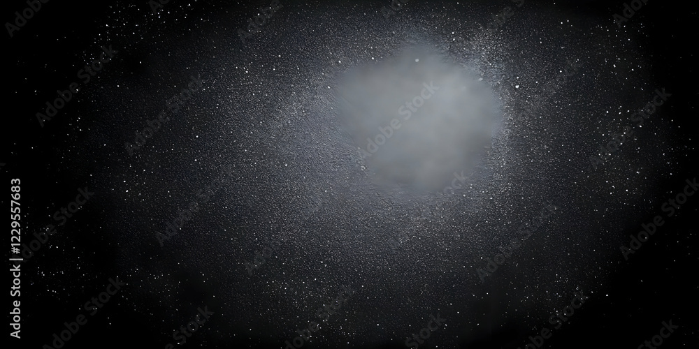 Poster abstract background with subtle light and scattered particles creates a dreamy atmosphere