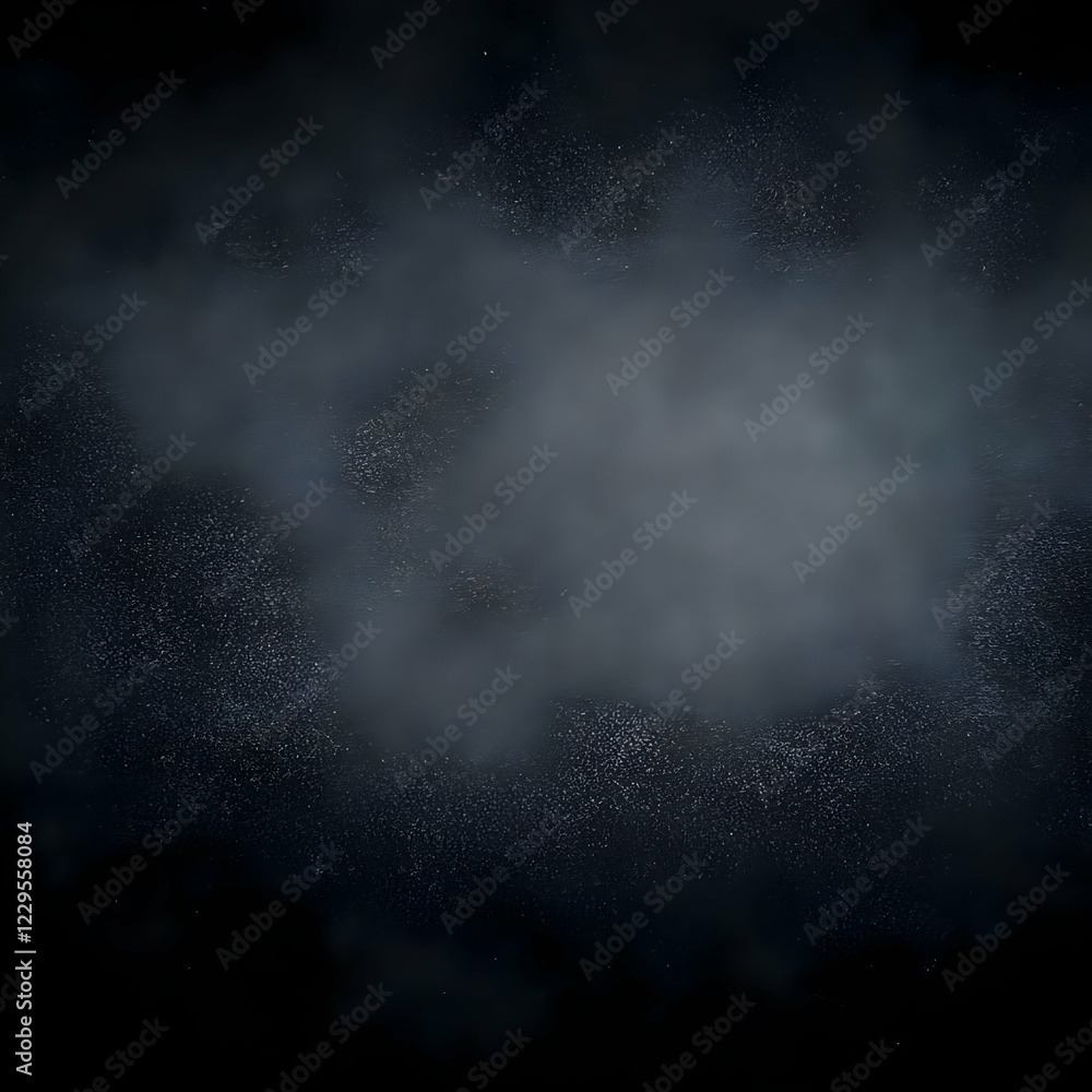 Poster Dark Abstract Background with Subtle Light and Dust Particles Creates a Mysterious Ambiance