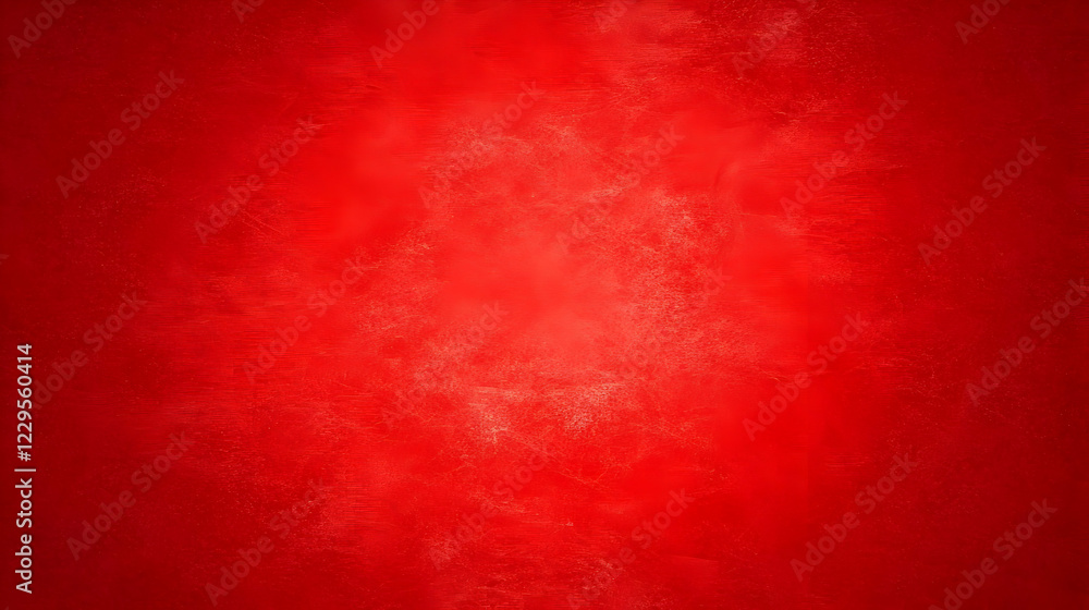 Poster red grunge textured background with subtle light effect creates a bold and dramatic look