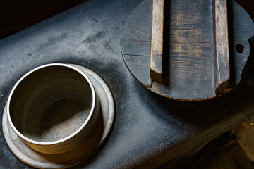 古民家のかまど