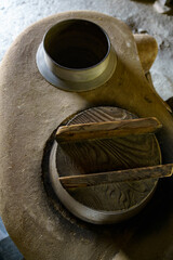 古民家のかまど