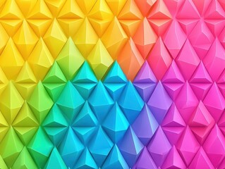 Vibrant geometric patterns digital art abstract design colorful environment top-down viewpoint modern aesthetic