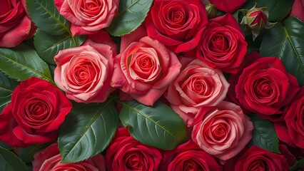 Naklejka premium bunch of roses