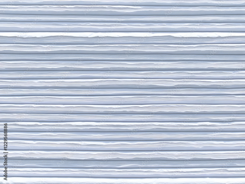 Poster stack of white paper creates a textured layered background with subtle shadows