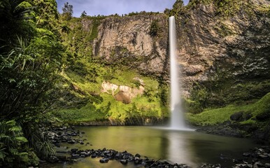 Bridal Veil Falls, Raglan, Waikato, North Island, New Zealand, Oceania