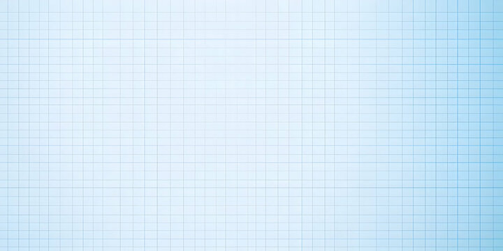 Close-Up of Light Blue Graph Paper Shows Grid Pattern with Precisely Drawn Lines and Subtle Texture