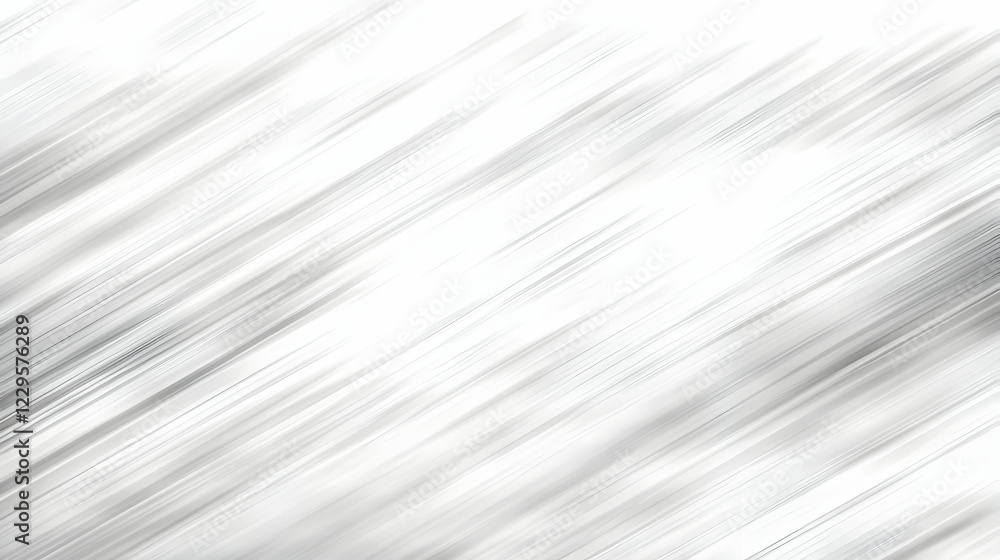 Poster abstract white and gray diagonal lines background forms a dynamic pattern with blurred motion effect