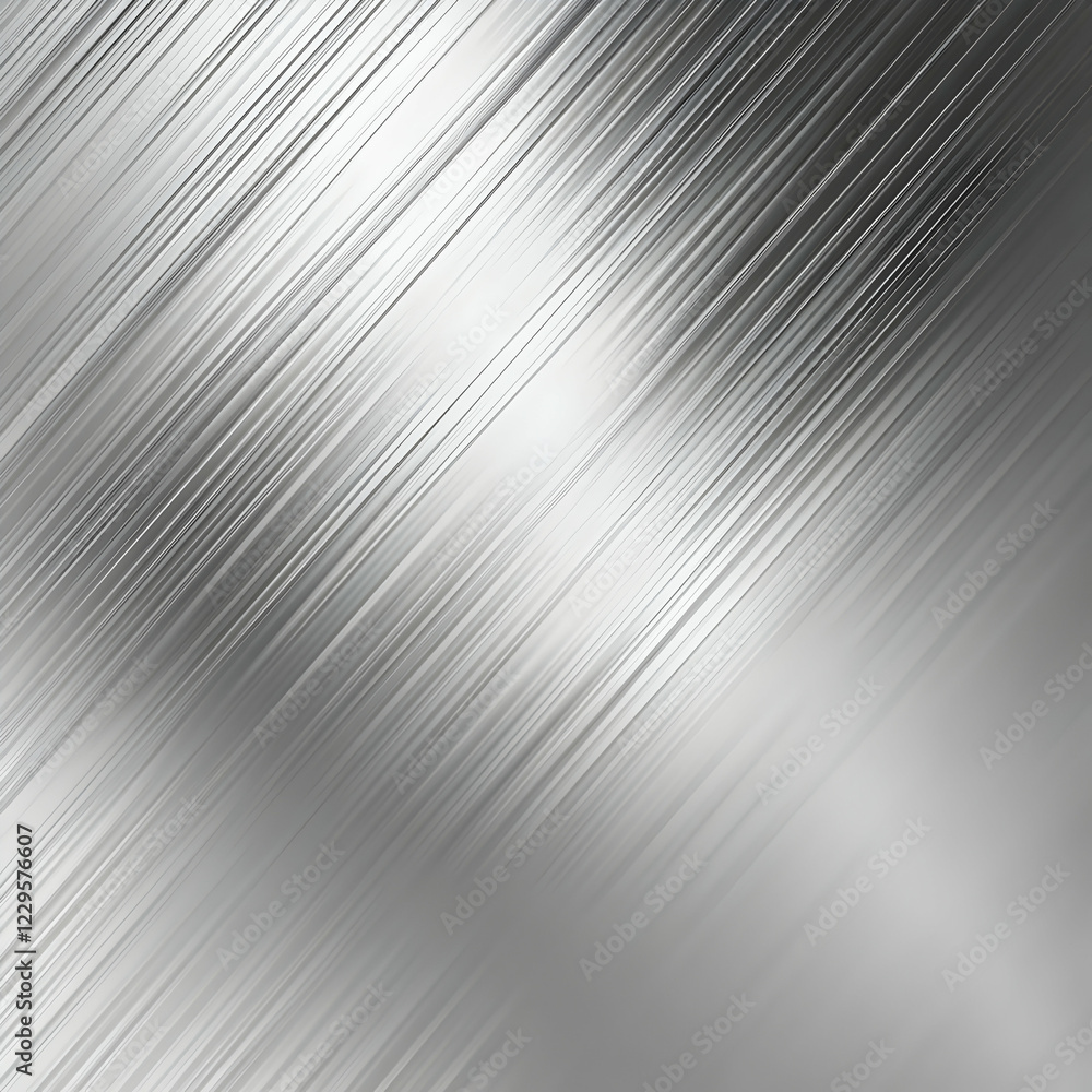 Poster abstract silver background with diagonal lines creates a modern and elegant design.