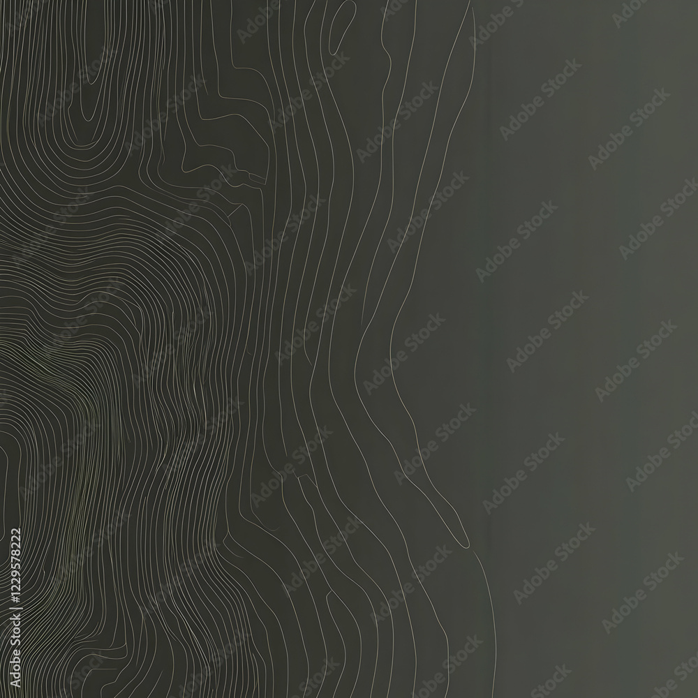 Poster abstract background with flowing lines and subtle elegance on dark gray canvas.
