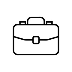 Briefcase Icon Minimalist Business Design