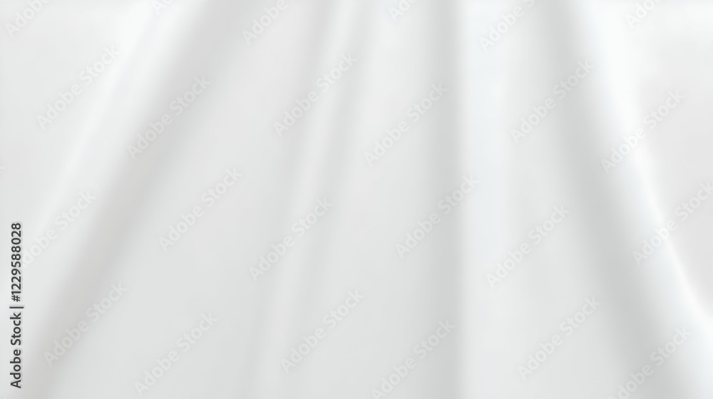 Poster smooth white fabric texture background for design or presentation template with elegant drapes
